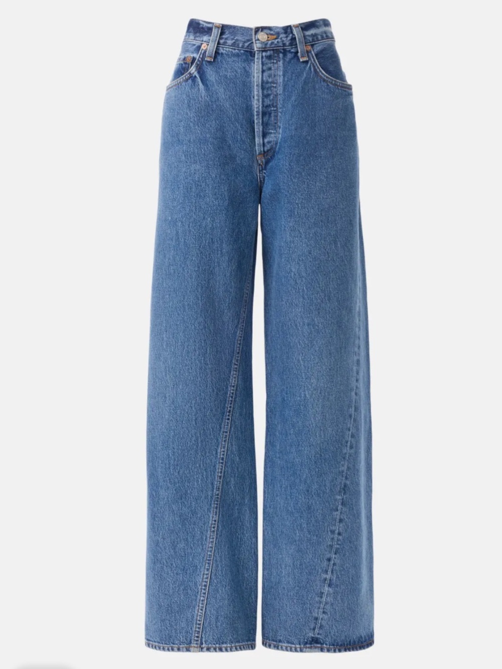 Agolde Twist Low Slung Baggy Jeans